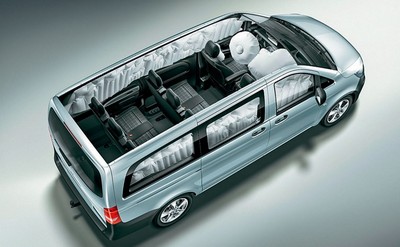 Внутренний вид Mercedes-Benz Vito