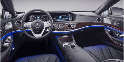 Салон актуального поколения Mercedes-Benz GLЕ