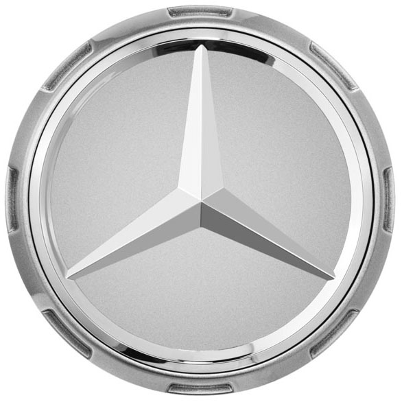 Колпачок AMG на ступицу колеса, серебряный Мерседес SLK-klasse (A00040009009790)