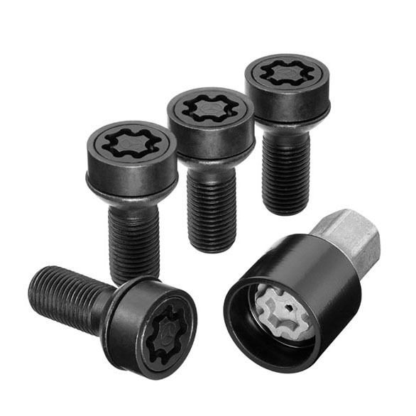 Секретки M14x1,5x27, черные Мерседес SLK-klasse (A0019901607)