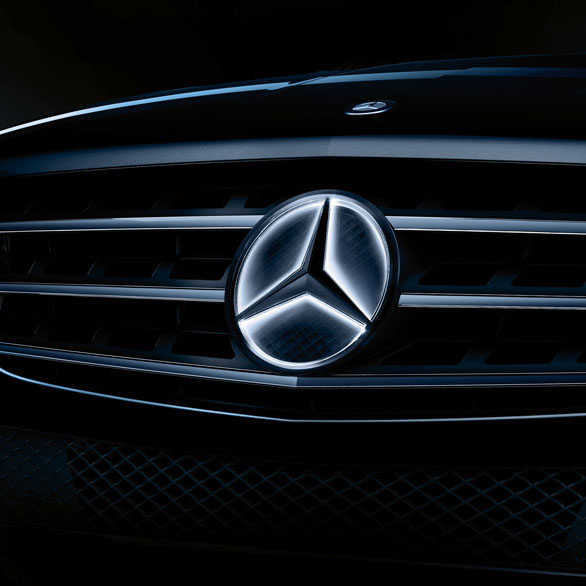 Звезда Mercedes-Benz с подсветкой Мерседес GLA-klasse (A1668177500)