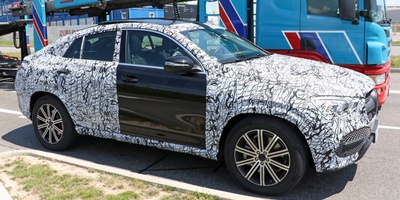 Mercedes-Benz GLE Coupe на испытаниях