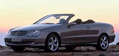 Кабриолет Mercedes-Benz CLK